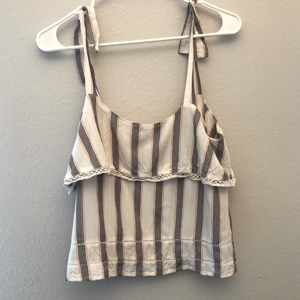 Tie Strap Cropped Tank